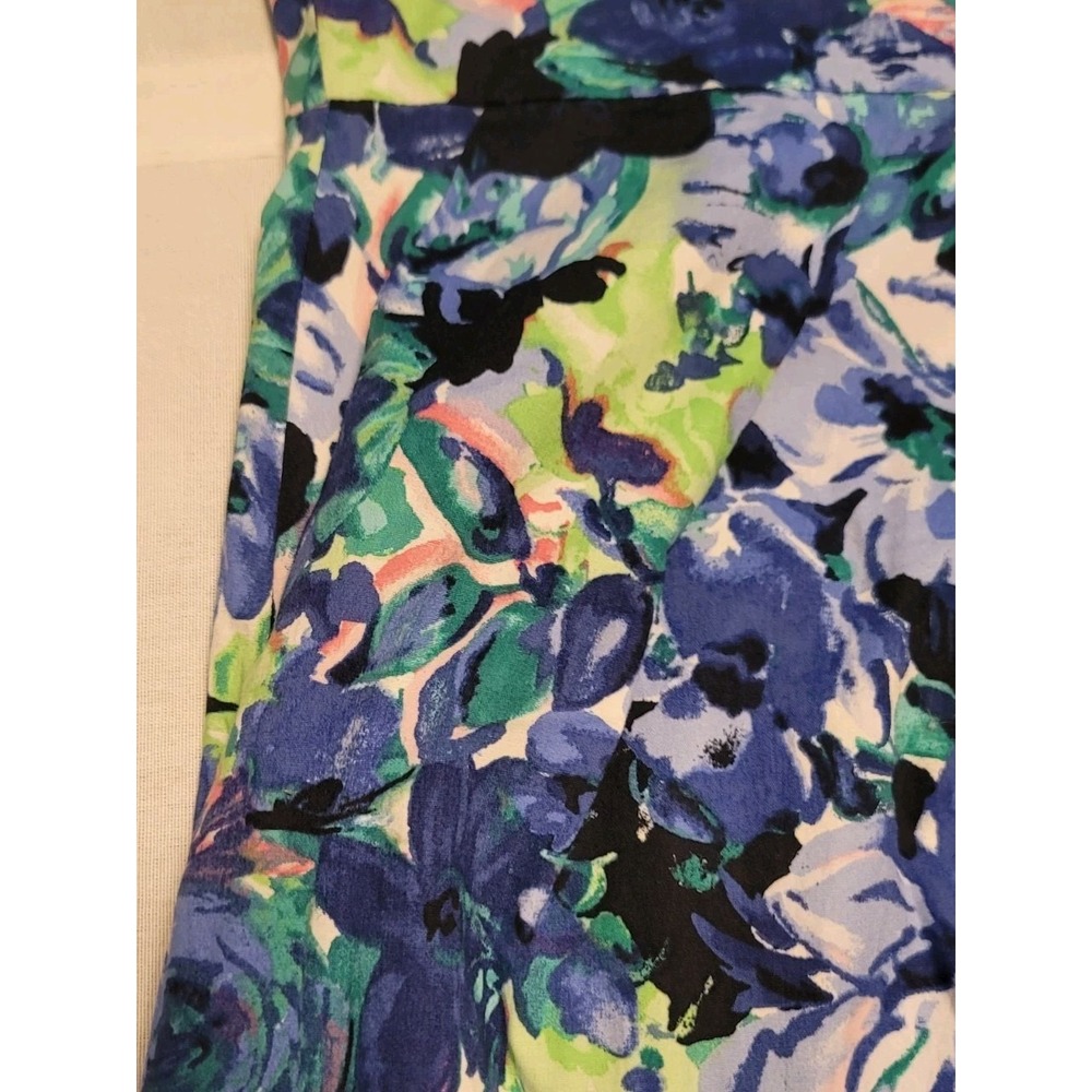 Jack by BB Dakota Floral Dress Medium 100% Cotton Pockets Fit & Flare Sundress - Picture 7 of 15